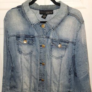 Lane Bryant/Venezia Plus Size Denim/Jean Jacket